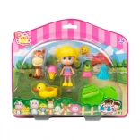 Paula & Friends - poupée avec accessoires et petit animal