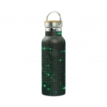 Bouteille isotherme avec bouchon en bambou