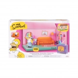 Set de jeu maison THE SIMPSONS avec figurine Homer