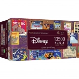 Puzzle 13500 pièces Âge d'Or Disney