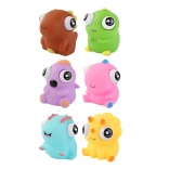 Jouet dinosaure avec yeux sautants 7 cm