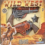 Set de cow-boy 2 revolvers avec badge GONHER