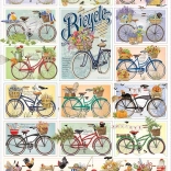 cobble hill puzzle vélos 1000 pièces