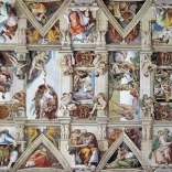 Puzzle panoramique Plafond de la chapelle Sixtine 1000 pièces EUROGRAPHICS