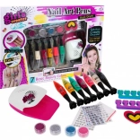 Coffret ludique de décoration d’ongles pour enfants 6+