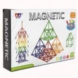 Jeu de construction magnétique 120 pièces