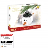 Cobi décoration de Noël bonhomme de neige – jeu de construction