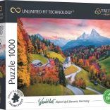 Puzzle TREFL UFT Wanderlust : Au pied des Alpes, 1000 pièces