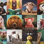 Puzzle Eurographics animaux rigolos 1000 pièces
