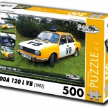Puzzle RETRO-AUTA Škoda 120 L VB