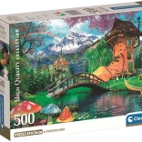 Clementoni puzzle Maison dans la vieille botte 500 pièces