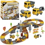 Woopie kit piste de course XXL voie électrique – chantier, 174 pièces