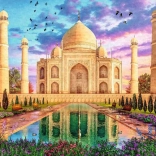 Puzzle Taj Mahal Ravensburger 1500 pièces