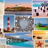 Puzzle Au bord de la mer 1000 pièces SCHMIDT