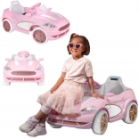 EVO voiture électrique pour enfants cabriolet rose avec lumières et sons
