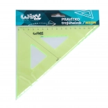 triangle rectangle néon 16 cm