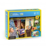 Coffret puzzle 3D avec couleurs et lumière