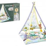 Tapis d’éveil avec tente, musique et accessoires