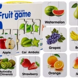 puzzle éducatif fruits – 10 paires