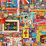 Puzzle Rentree Scolaire 1000 pièces de COBBLE HILL