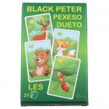 Cartes Vieux Garçon – animaux de la forêt