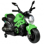 Moto électrique pour enfants 6V verte GTM1188