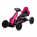 Kart à pédales pour enfants Baby Mix Speedster rose