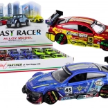 Voiture de sport en métal à l'échelle 1:36