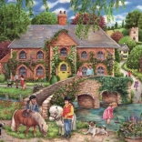Puzzle Ravensburger La vie à la campagne 1000 pièces
