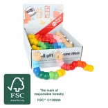 Chenille en bois flexible SMALL FOOT