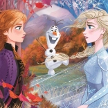 Puzzle Clementoni La Reine des Neiges 2 : Face à face, 15 pièces