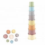 Tour empilable de gobelets à vagues 40,8 cm