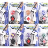 Toupie lumineuse à lancement avec lanceur