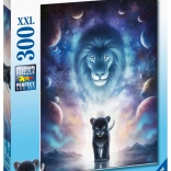 Puzzle Ravensburger Lions – courage 300 pièces