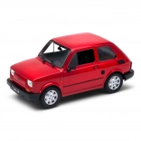 Modèle métallique WELLY Fiat 126p Maluch 1:24 avec portes ouvrantes