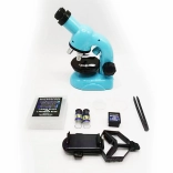 Microscope pour débutants 21 cm avec agrandissement jusqu’à 1200×