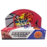 Panier de basket avec ballon