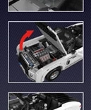 Kit cabriolet blanc MOULD KING (1688 pièces)