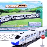 Circuit de train électrique Jokomisiada avec voie de 9 m et 70 pièces