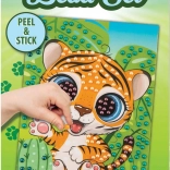 Grafix image en perles petit tigre 21 × 14,5 cm