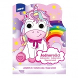 Livres à Colorier Licornes avec Yeux Mobiles