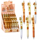 Stylo gel Capybara encre bleue 0,5 mm