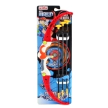 Arc de sport en plastique avec flèches à ventouse