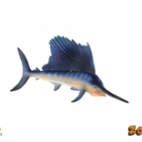 Figurine en plastique d’espadon Zooted 16 cm