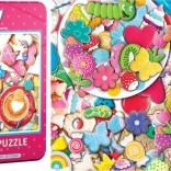 Puzzle en boîte métallique Eurographics Fête des biscuits 1000 pièces