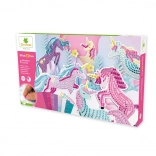 Stick & Fun XXL coffret créatif mosaïque – licornes