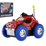 Voiture cascadeuse à piles avec lumière et son