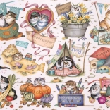 Ravensburger puzzle Calendrier des chats 1000 pièces
