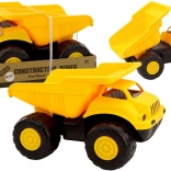 Benne jaune Véhicule de construction Camion Remorque Grand véhicule