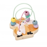 Jouet moteur en bois Renard